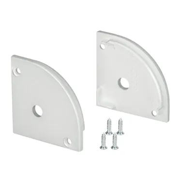 Заглушка SL-KANT-H30 ROUND с отверстием (ARL, Пластик)