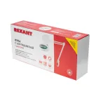 Лупа на струбцине , круглая, 5D, с подсветкой 108 LED, белая | 31-0503 | REXANT