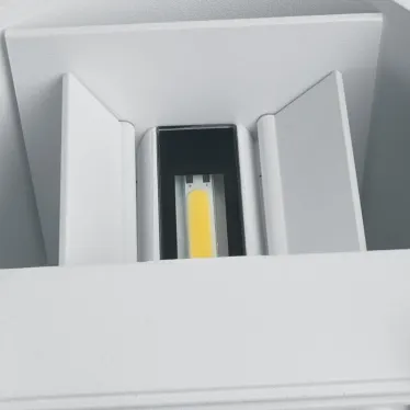 Светильник светодиодный уличный ДБУ-2х3w вверх/вниз 4000К IP54 белый