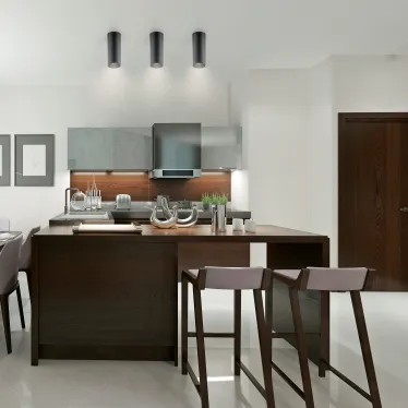 Светильник светодиодный накладной HD029 12W (черный/черный) 3000K 79x200мм | HD029 | Gauss