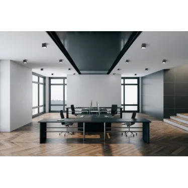 Светодиодный светильник DL-Box накладной 15 Вт 3000 К 120x120x170 мм RAL9005 черный муар с рассеивопал DALI | V1-R0-90818-20D01-2001530 | VARTON