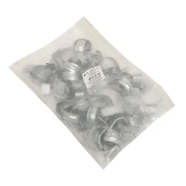 Скоба металлическая однолапковая d31-32мм (50шт) PROxima