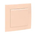 Валенсия выключатель 1-кл. 10А кремовый