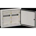 TITAN 5 Корпус металлический ЩРв-48 (2х24) 505х625х130мм IP31 серый (одна дверь)