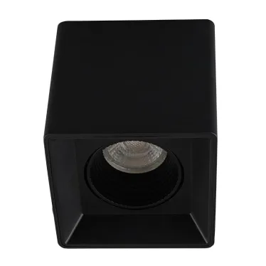 Светильник накладной IP20 10 Вт GU5.3 LED черн./черн. пластик DENKIRS DK3080-BK