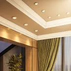 Светильник светодиодный Bubbles BL316 Кругл. 6+3W LED 3000K 540лм144х31ммO110 1/40 | BL316 | Gauss