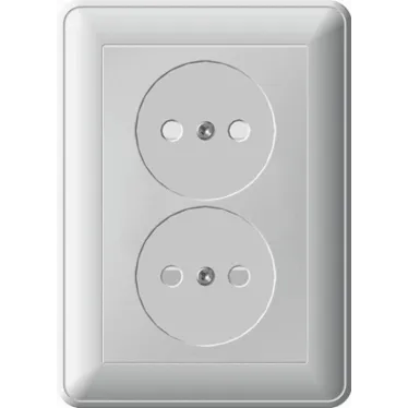 Розетка В59 СУ 2 Я черный бархат