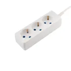 Удлинитель PROconnect 3 гнезда, 1.5 м, 3х0.75 мм, с/з, белый