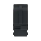 Держатель с защелкой д.16мм черный