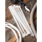 Хомут P6.6 стандартный белый 7.6x300 (100шт) FlexLock PROxima