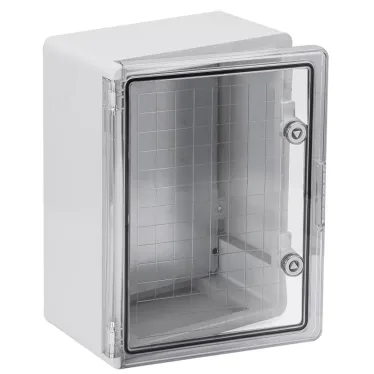 Корпус пластиковый ЩМПп 400х300х170мм прозрачная дверь УХЛ1 IP65