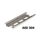 DIN-рейка из нержавеющей стали перфорированная OMEGA 3F 35х75 мм длиной 2000мм| 02140SS | DKC - (заменен на арт. 02140RSS)