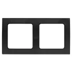 Стокгольм Рамка 2-местная черная