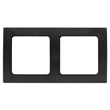 Стокгольм Рамка 2-местная черная