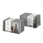 Гирлянда "Твинкл Лайт" 10 м, темно-зеленый ПВХ, 80 LED, цвет ТЕПЛЫЙ БЕЛЫЙ | 303-046 | NEON-NIGHT