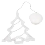 Фигура светодиодная "Елочка" на присоске с подвесом, цвет зеленый | 501-017 | NEON-NIGHT