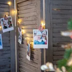 Деревянные прищепки Елочки 14,5x4,5x1,6 cм, 6 шт, розовые | 504-032 | NEON-NIGHT