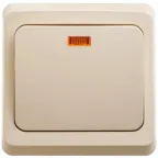 Кнопка нажимная с подсветкой сх.1