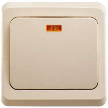 Кнопка нажимная с подсветкой сх.1