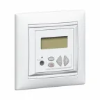 VALENA Рамка 1 пост горизонтальная белая