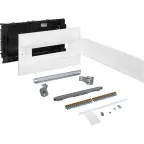 Practibox S Пластиковый щиток Встраиваемый (ЩРв-П) 1X18 Белая дверь