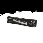 Блок питания для светодиодной ленты 30 Вт AC 100-264В Uвых 24В IP66 220х30х20мм Black Gauss