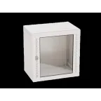 Шкаф телекоммуникационный навесной 12 U (600х600х400) дверь стекло