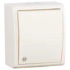 15 Aqua Выключатель проходной с 3-х мест (перекрёстный) IP54 10А 250В винтовой зажим S15A сл. кость