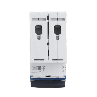 Автоматический выключатель TX? 6000 - 6 кА - тип характеристики B - 2П - 230/400 В~ - 63 А - 2 модуля