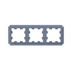 ATLASDESIGN ANTIQUE 3-постовая рамка, универсальная, ГРИФЕЛЬ