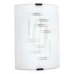 Светильник Элегант 210х290 НББ 21-60 М21 матовый белыйкл.штамп металлик ИУ