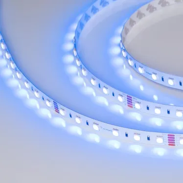 Лента RT-B60-12мм 24V RGBW-White-4-in-1 (19.2 W/m, IP20, 5060, 5м) (Открытый)