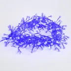 Гирлянда "Мишура LED"  3 м  прозрачный ПВХ, 288 диодов, цвет синий | 303-603 | NEON-NIGHT