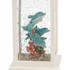 Декоративный светильник Дельфины с конфетти, USB | 501-173 | NEON-NIGHT