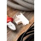 Угол T-образный (20х10) (4 шт) Plast Белый