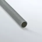 Труба гофрированная 40мм ПВХ серая с зондом легкая