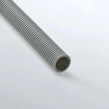Труба гофрированная 40мм ПВХ серая с зондом легкая