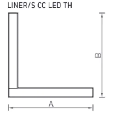 Светильник LINER/S DR LED 600 TH S 4000K