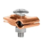 Зажим прута универсальный малый (пластина 30x30мм) Cu EKF PROxima |  lp-51510-cu |  EKF