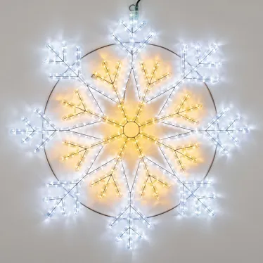 Фигура ARD-SNOWFLAKE-M12-900x900-576LED White/Warm (230V, 36W) (Ardecoled, IP65) | 034262 | Arlight