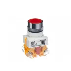 Выключатель кнопочный ВK-22 с фиксацией ABF диам. 22мм красный 220В