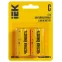 Батарейка щелочная Alkaline LR14/C (2шт/блистер) IEK