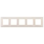 Рамка на 5 постов, Эра Elegance, сл.кость, 14-5005-02