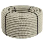 Труба гофрированная ПВХ GOFR-20-100-PVC-T тяжелая серая 20мм с зондом 100м