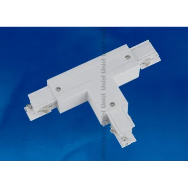 Соединитель для шинопроводов Т-образный Левый Внешний Трехфазный серебряный UBX-A32 SILVER 1 POLYBAG