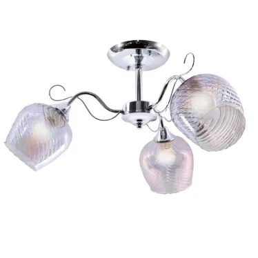 Светильник 11265-2/3 хром (Плафон 8310) НПБ 01-3х60-210 Е27 ИУ Светильник потолочный