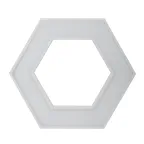 Светильник светодиодный Geometria Hexagon SPO-124-W-40K-051 51Вт 4000К 3900х800х800х80 белый подвесной