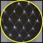 Гирлянда световая  NGF-N01-156CW-12-1.5x1.5m-230-TR-IP20 | 61847 | Navigator