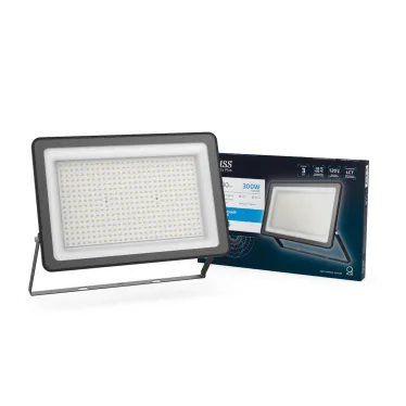 Прожектор светодиодный Qplus 300W 36000lm 6500K 175-265V IP65 черный LED 1/2 | 613511300 | Gauss