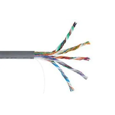 Витая пара U/UTP кат 5е 25 пар 24AWG solid 500м LSZH серый